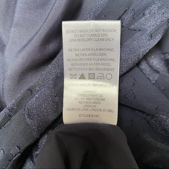 BHLDN Hutch Alden Dress in Midnight Size L NWOT - Picture 14 of 14